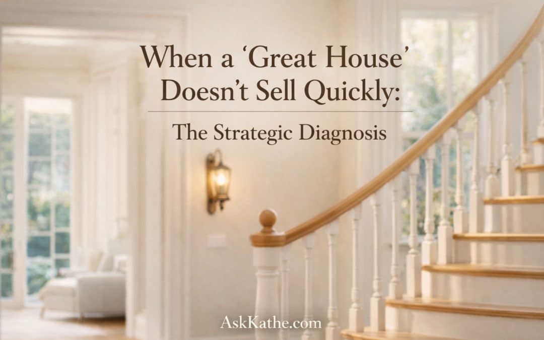 When a ‘Great House’ Doesn’t Sell Quickly: The Strategic Diagnosis
