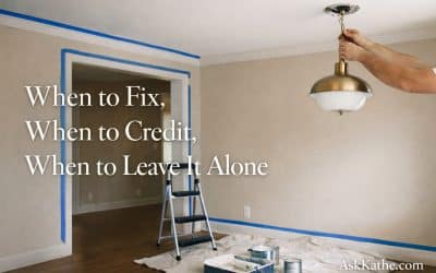 When to Fix, When to Credit, When to Leave It Alone