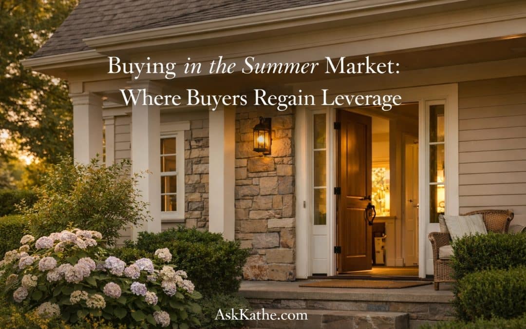 Buying in the Summer Market: Where Buyers Regain Leverage