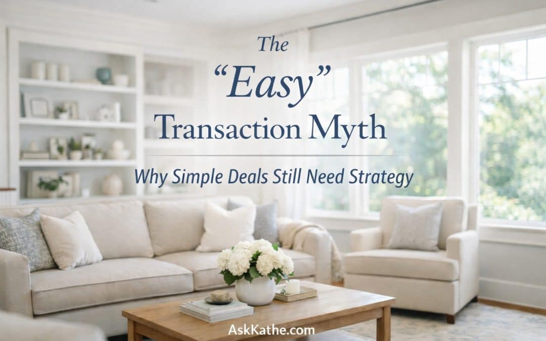 The “Easy” Transaction Myth: Why Simple Deals Still Need Strategy